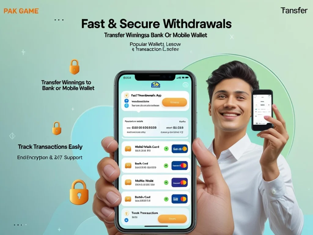 Pak Games Fast Deposit And Withdrow